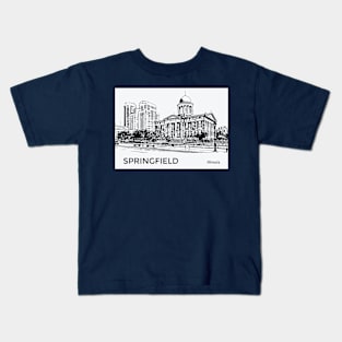 Springfield Illinois Kids T-Shirt